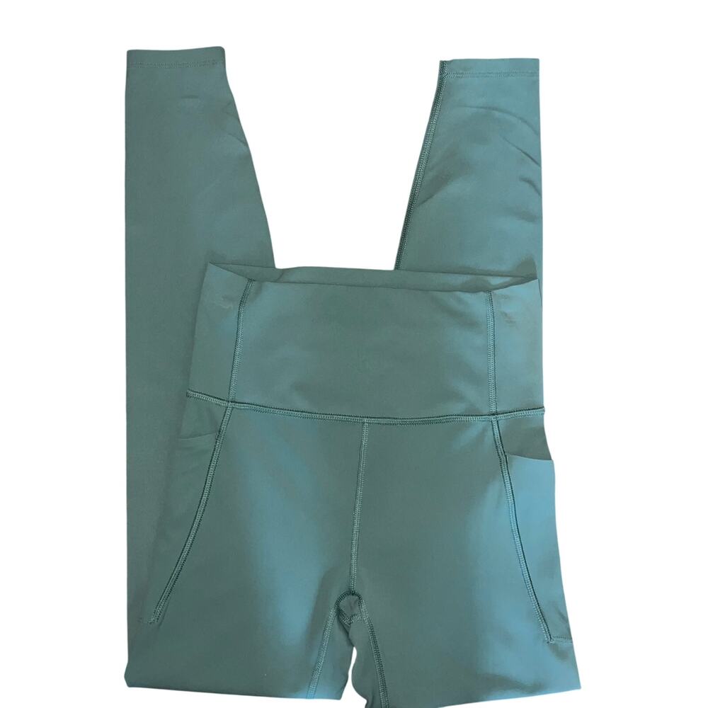 5/$25 Light Green All In Motion Athletic Workout High Rise Everyday Leggings XS